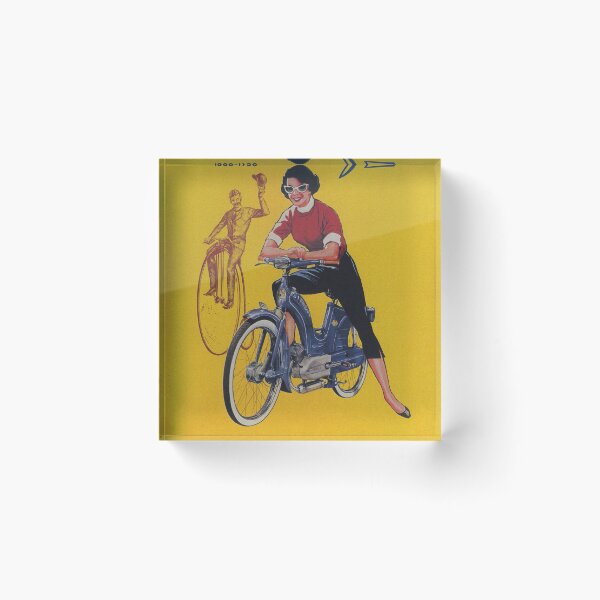 Item preview, Vintage Retro Motorcycle Ad  designed and sold by NathanXdesign.