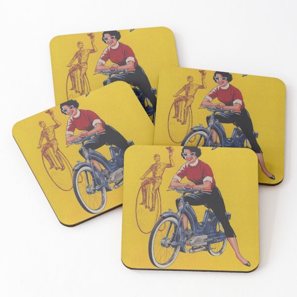 Item preview, Vintage Retro Motorcycle Ad  designed and sold by NathanXdesign.