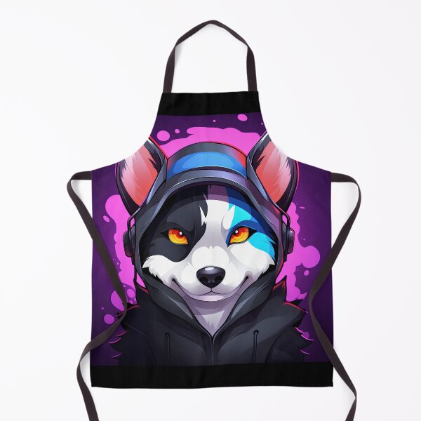 Artikelvorschau, Kleiner bunter Cartoon des Siberian Husky entworfen und verkauft von KimierArt.