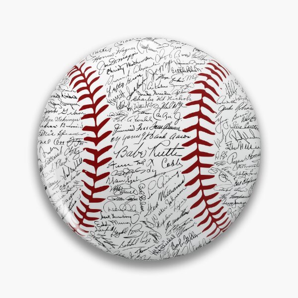 Item preview, Signatures of Baseball History designed and sold by fortheloveofmap.