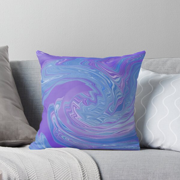 Item preview, Getting It Together Purple and Blue Abstract Art  designed and sold by adriturner.