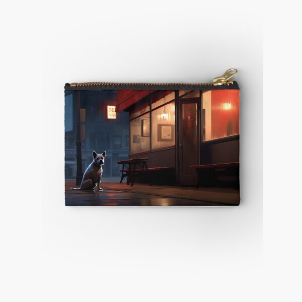 Item preview, Dog Realist Scene Oil Painting designed and sold by tropicaltee.