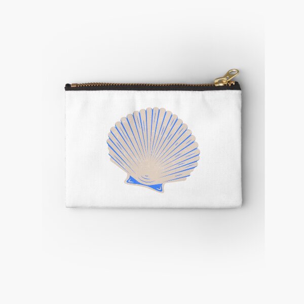Item preview, Blue and tan clam shell designed and sold by Allie Rockhill.
