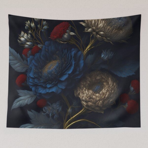 Item preview, Bohemian Vintage Luxury Flowers | Modern Floral Boho Chic Garden Oasis designed and sold by Bored Elon.