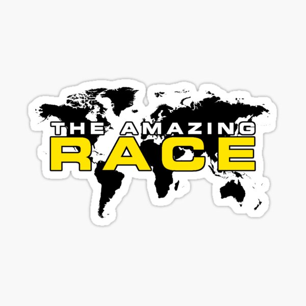 the amazing race Sticker