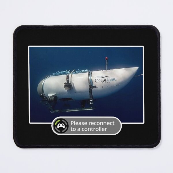 Item preview, Titanic Submarine Meme - Funny Dark Humor - Disconnected Notification designed and sold by StylishPlatypus.