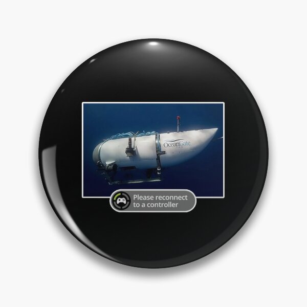 Item preview, Titanic Submarine Meme - Funny Dark Humor - Disconnected Notification designed and sold by StylishPlatypus.