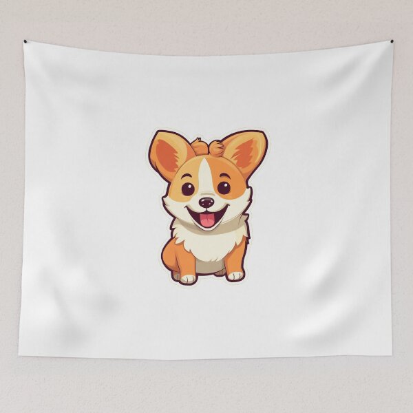 Item preview, Corgi Dog Cute Cartoon designed and sold by redstar19.