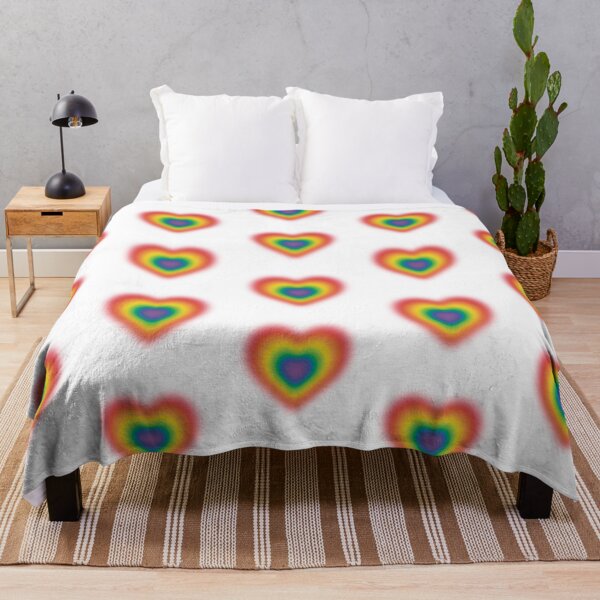 Item preview, LGBT blurry heart designed and sold by Florvolcanica.