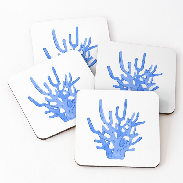 Item preview, Blue coral  designed and sold by Allie Rockhill.