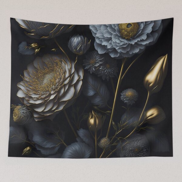 Item preview, Bohemian Vintage Luxury Flowers | Modern Floral Boho Elegant Flower Nostalgia designed and sold by Bored Elon.