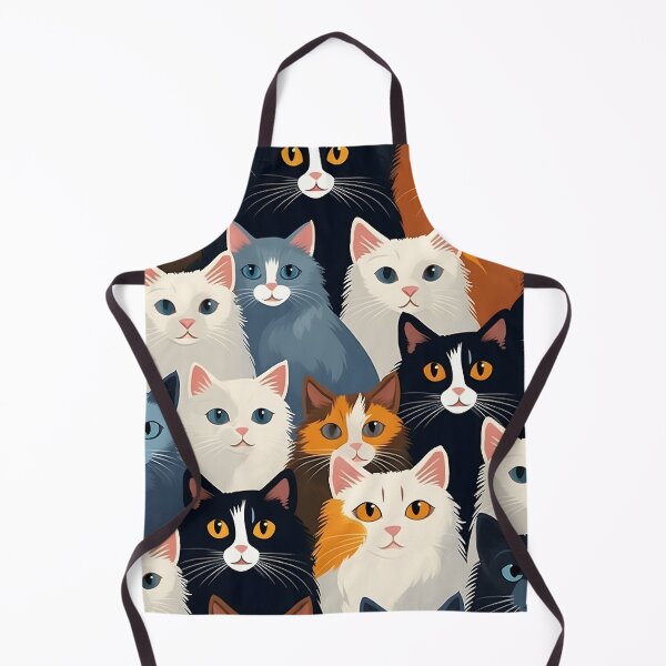 Item preview, Purr-fect Harmony: Adorable Cats Pattern designed and sold by imaginariumlab.