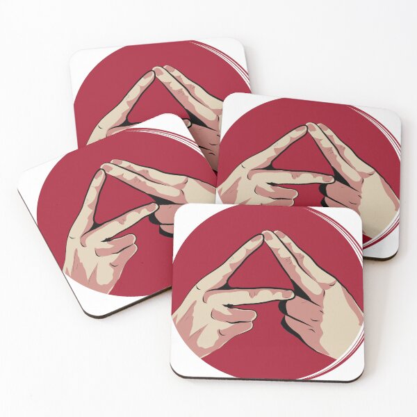 Item preview, Alt J triangle hands  designed and sold by ArraiaPopArt.