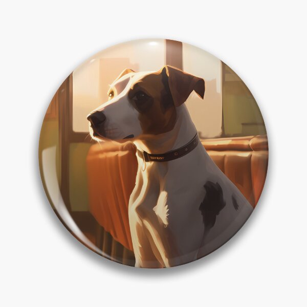 Artikelvorschau, Dog Realist Scene Oil Painting entworfen und verkauft von tropicaltee.