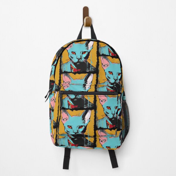 Item preview, Popartistic Sphynx Cat Colorful Surreal Miaw designed and sold by bellabitis.