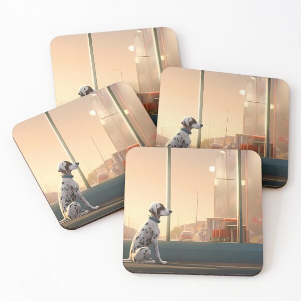 Item preview, Dog Realist Scene Oil Painting designed and sold by tropicaltee.