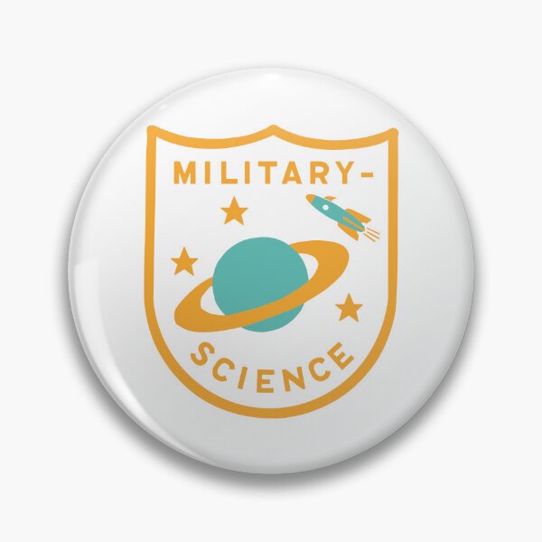 Item preview, Asteroid City inspired Miliary Science Badge Sticker designed and sold by chrisplowman.
