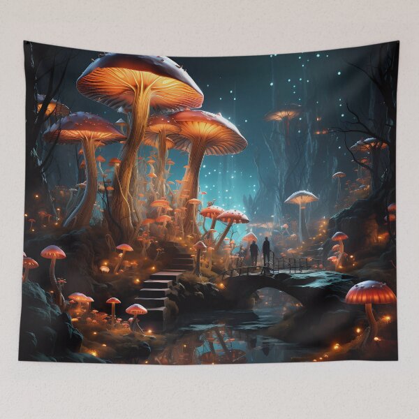 Item preview, Wisdom’s Walk | Mystical Mushroom Glade | Journey Beneath the Stars designed and sold by mindexploration.