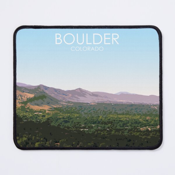 Item preview, Boulder, Colorado, USA, Print designed and sold by summattodraw.