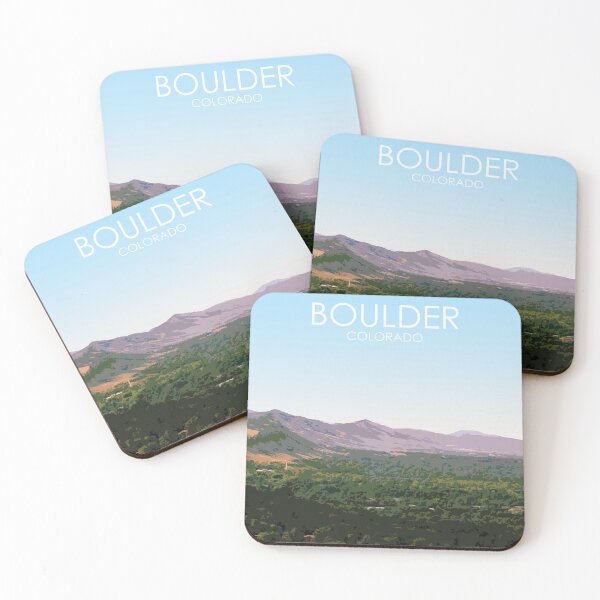Item preview, Boulder, Colorado, USA, Print designed and sold by summattodraw.