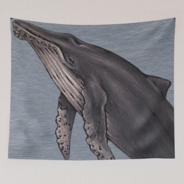 Item preview, Humpback Whale designed and sold by alsbydesign.