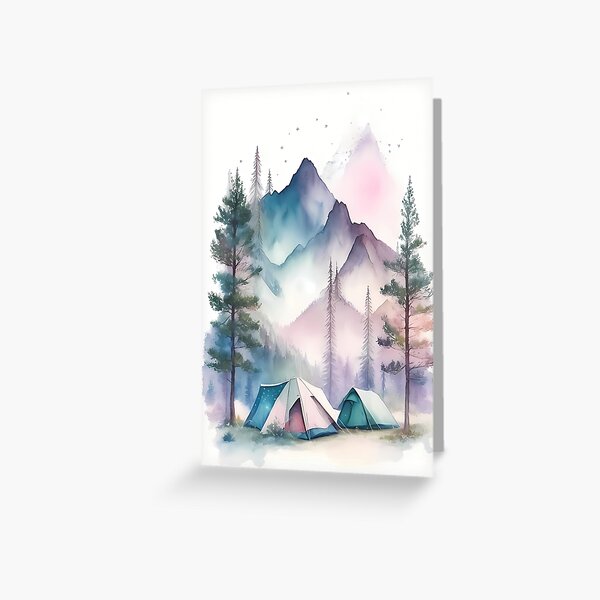 Item preview, Camping In Tents designed and sold by 96mon.