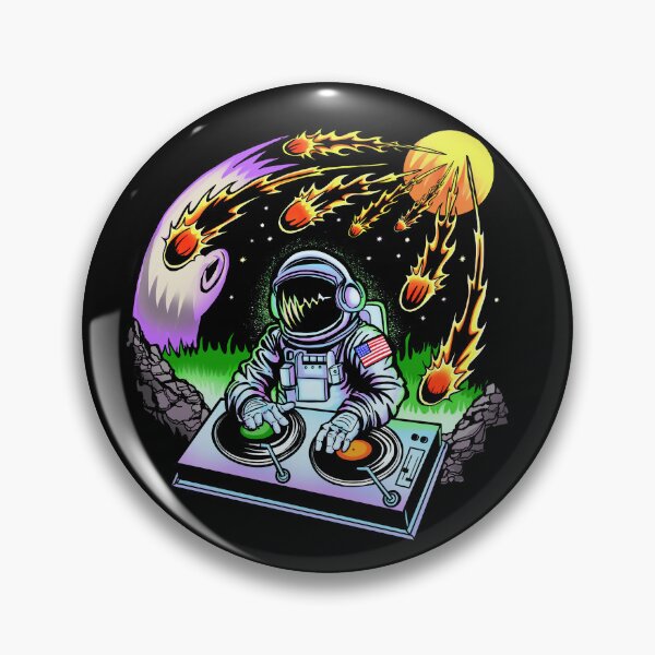 Item preview, DJ Spacey designed and sold by RowdyPop.