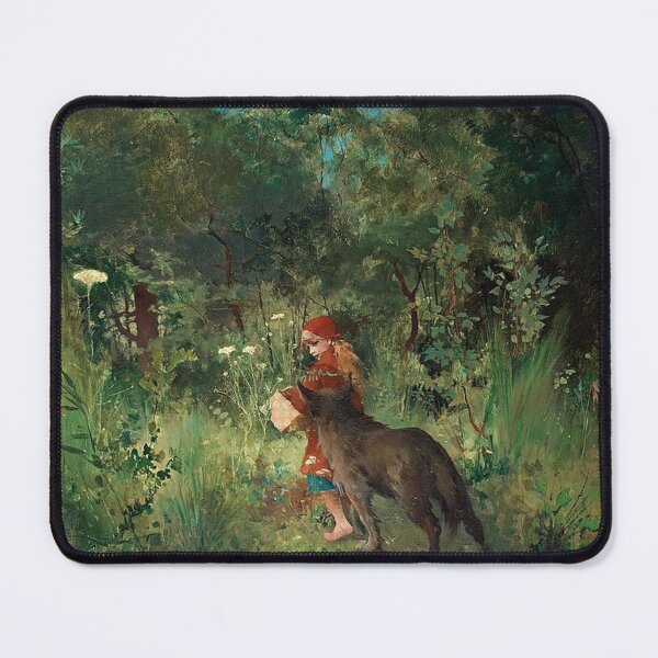 Item preview, Little Red Riding Hood and the Wolf in the Forest designed and sold by tomorrowsart.
