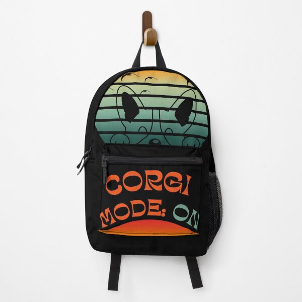Item preview, Corgi mode ON - summer holiday retro positive designed and sold by PupilLove.