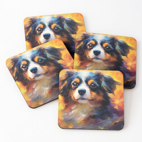 Item preview, Dog Oil Painting designed and sold by tropicaltee.