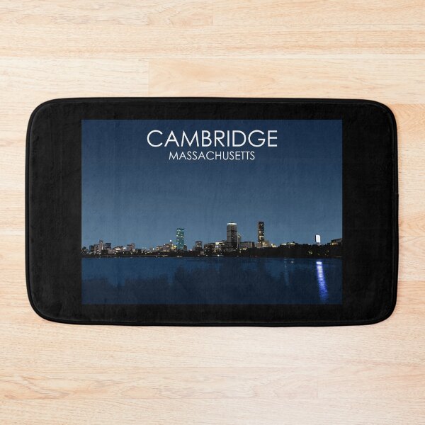 Item preview, Cambridge, Massachusetts, Night, Charles River, Travel, USA, Print designed and sold by summattodraw.