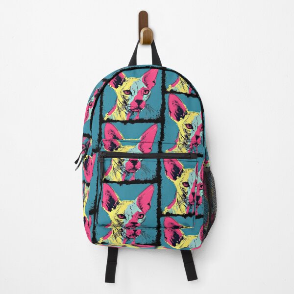 Item preview, Popartistic Sphynx Colorful Surreal Miaw designed and sold by bellabitis.