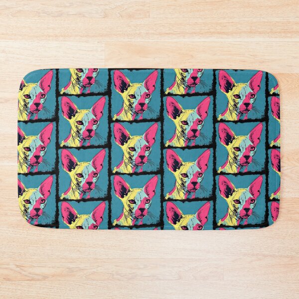 Item preview, Popartistic Sphynx Colorful Surreal Miaw designed and sold by bellabitis.