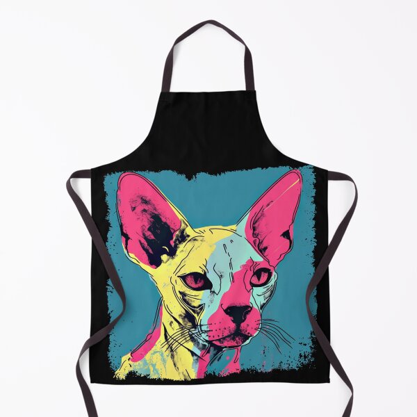 Item preview, Popartistic Sphynx Colorful Surreal Miaw designed and sold by bellabitis.