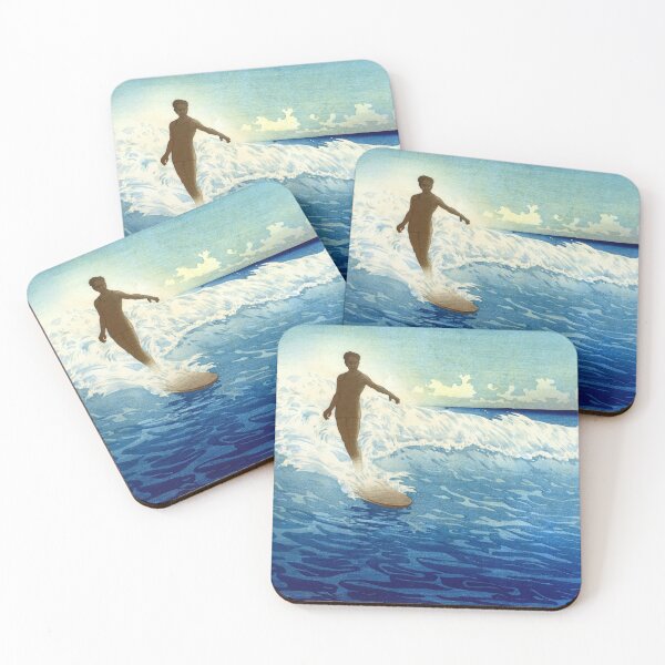 Item preview, Hawaii, The Surf Rider Painting Charles Bartlett designed and sold by Onodera.