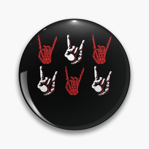 Item preview, Metal Hand Heavy Metal Rock Music designed and sold by MooonTees.