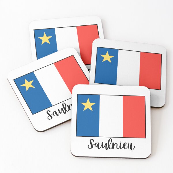 Item preview, Acadian Flag Saulnier designed and sold by neesheew.