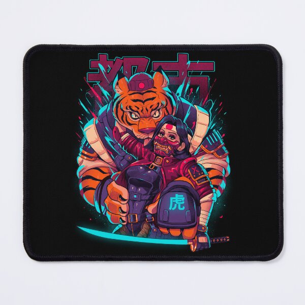 Item preview, Cyber Samurai Tiger designed and sold by Bruno Mota.