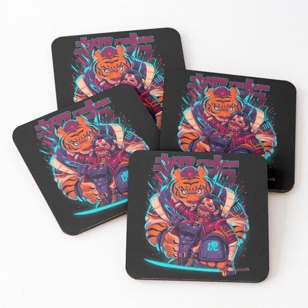 Item preview, Cyber Samurai Tiger designed and sold by Bruno Mota.