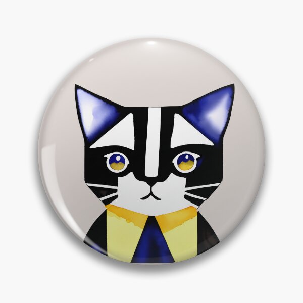 Item preview, Geometric Cat Elegant With a Suit designed and sold by KittyKorner0.