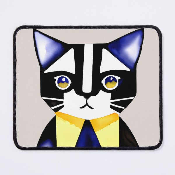Item preview, Geometric Cat Elegant With a Suit designed and sold by KittyKorner0.