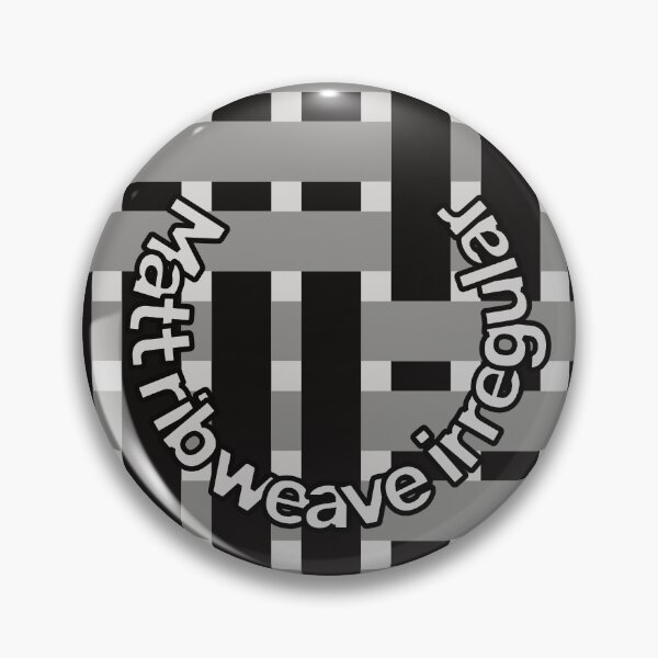 Item preview, Fabric Weave Design - Matt Rib Weave Irregular Pattern - Black and Gray designed and sold by DesignCentrum.