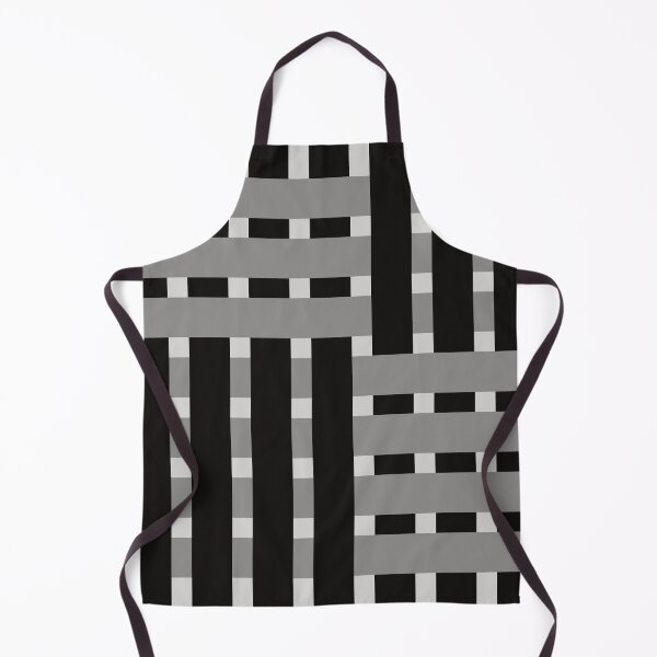 Item preview, Fabric Weave Design - Matt Rib Weave Irregular Pattern - Black and Gray designed and sold by DesignCentrum.