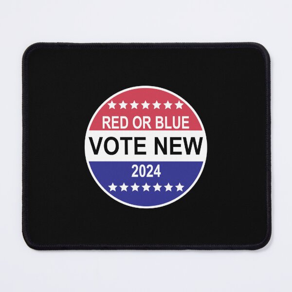 Item preview, Red or Blue Vote New 2024 - Vote Pin designed and sold by GoodJobLola.