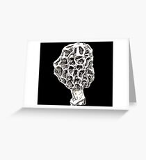 Morel Sketching Greeting Card