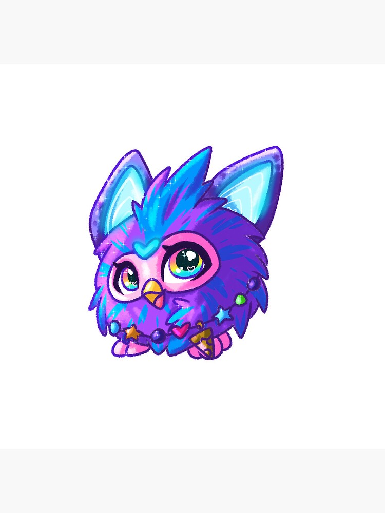 The New Furby 2023 - Purple Pin for Sale by CuteHeartCaty