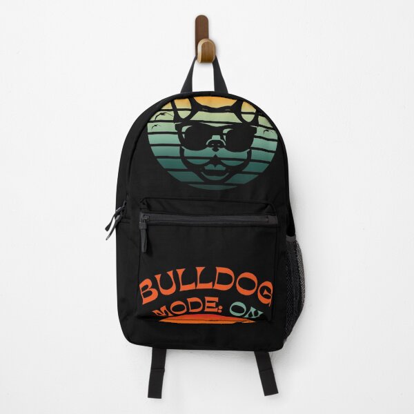 Item preview, Bulldog mode ON - summer holiday retro positive designed and sold by PupilLove.