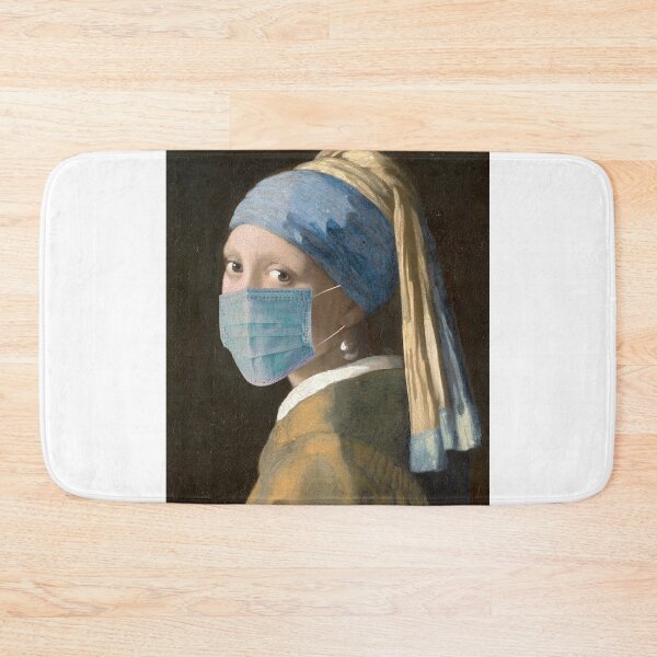 Item preview, Girl with a Pearl Earring and Mask designed and sold by mosmoth.