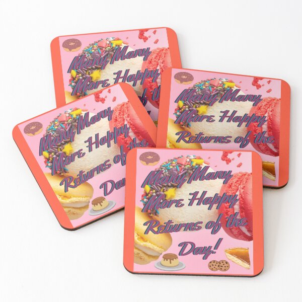 Item preview, Many Many More Happy Returns of the Day! designed and sold by MiistyDesignz.