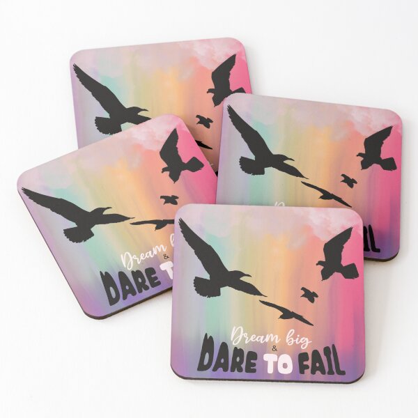 Item preview, Dream Big and Dare to Fail designed and sold by AllGenDesigns.